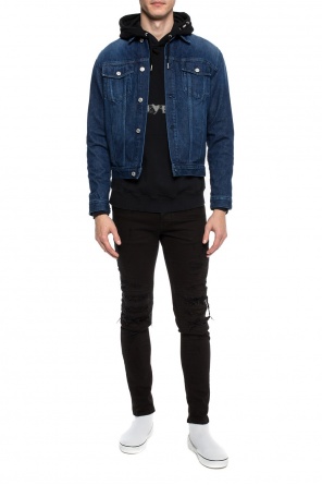 Logo-printed denim jacket, zdjęcie 2 Logo-printed denim jacket od Givenchy